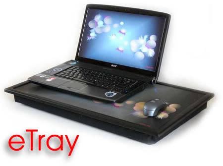 eTray laptop tray