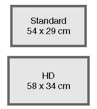 Choose your size and design in the Gallery 